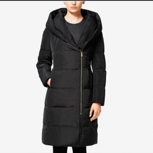Cole Haan Asymmetrical Puffer coat